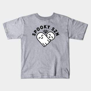 Spooky SZN Heart Kids T-Shirt